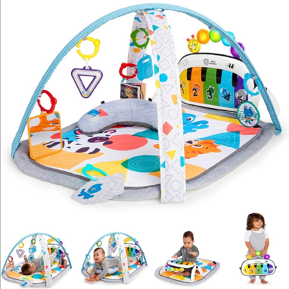 Baby Einstein 4-in-1 Kickin' Tunes Music & Language Discovery Activity Gym